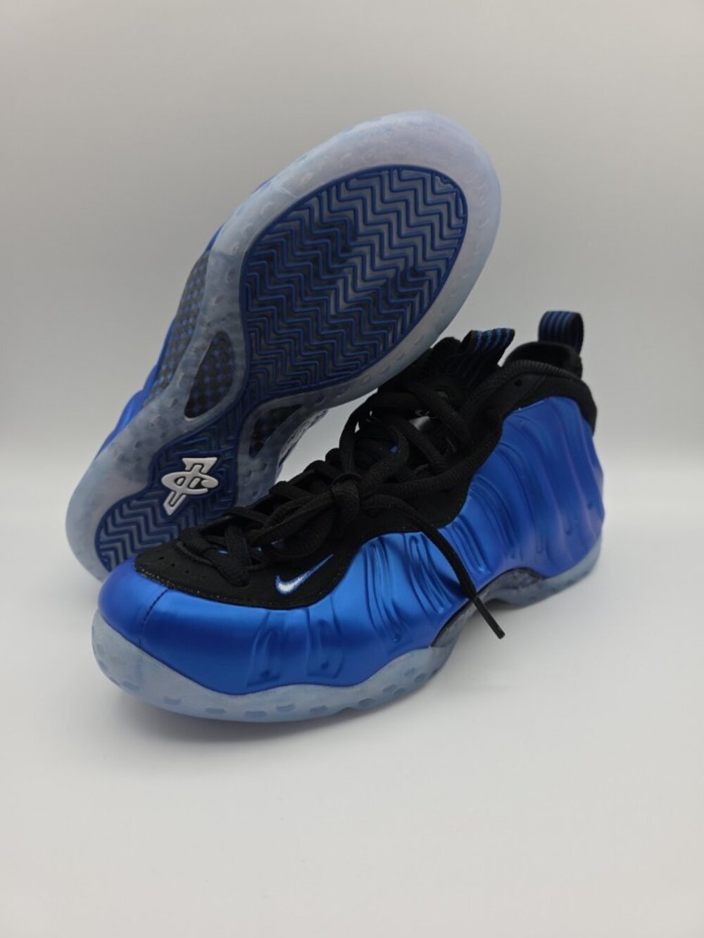 Nike Air Foamposite One Mens Size 8 International Blue Athletic Shoes FQ8181-511 - Picture 8 of 8
